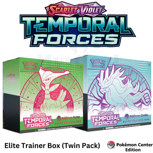 Pokémon TCG - Scarlet & Violet Temporal Forces Elite Trainer Box (Pokemon Center) (April 2024)
