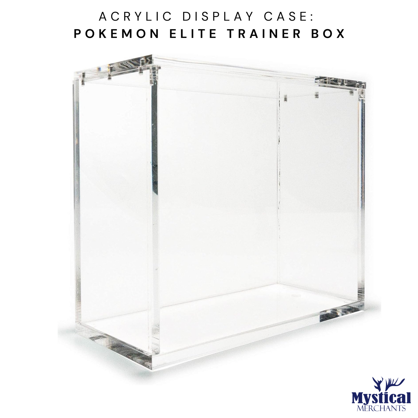 Acrylic Case for Pokémon Elite Trainer Box