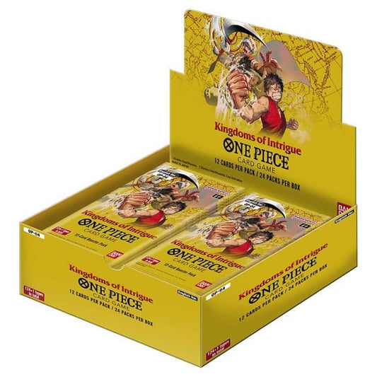 One Piece Card Game - Kingdoms of Intrigue (OP-04) Booster Box