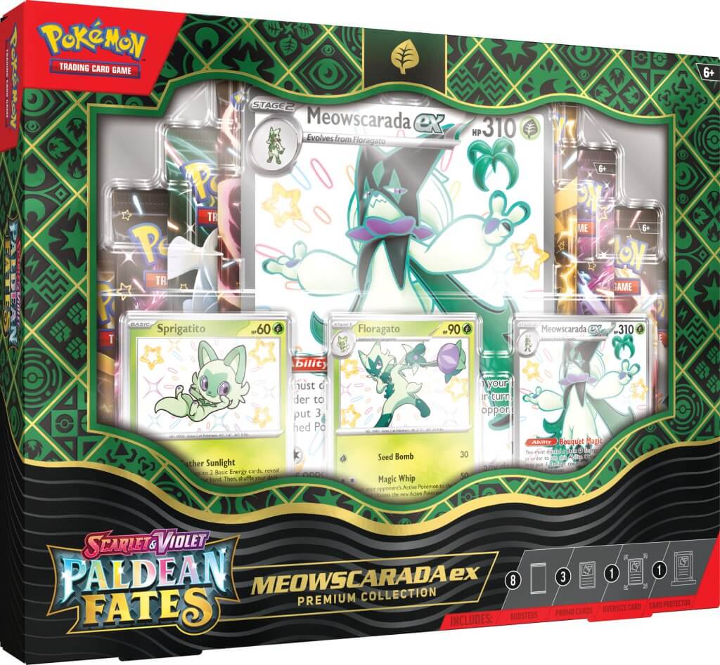 Pokémon TCG - Scarlet & Violet - Paldean Fates Premium Collection x3 (22 February Preorder)