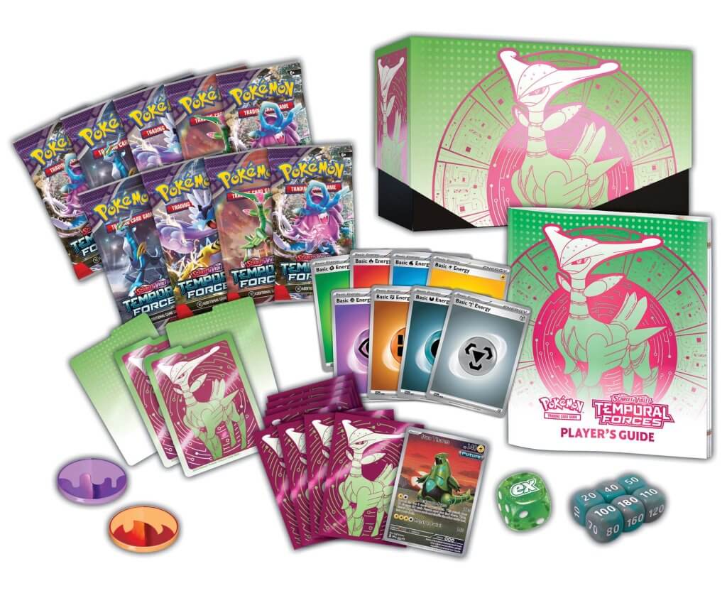 Pokémon TCG - Scarlet & Violet Temporal Forces Elite Trainer Box (Twin Pack) (12 April Preorder)