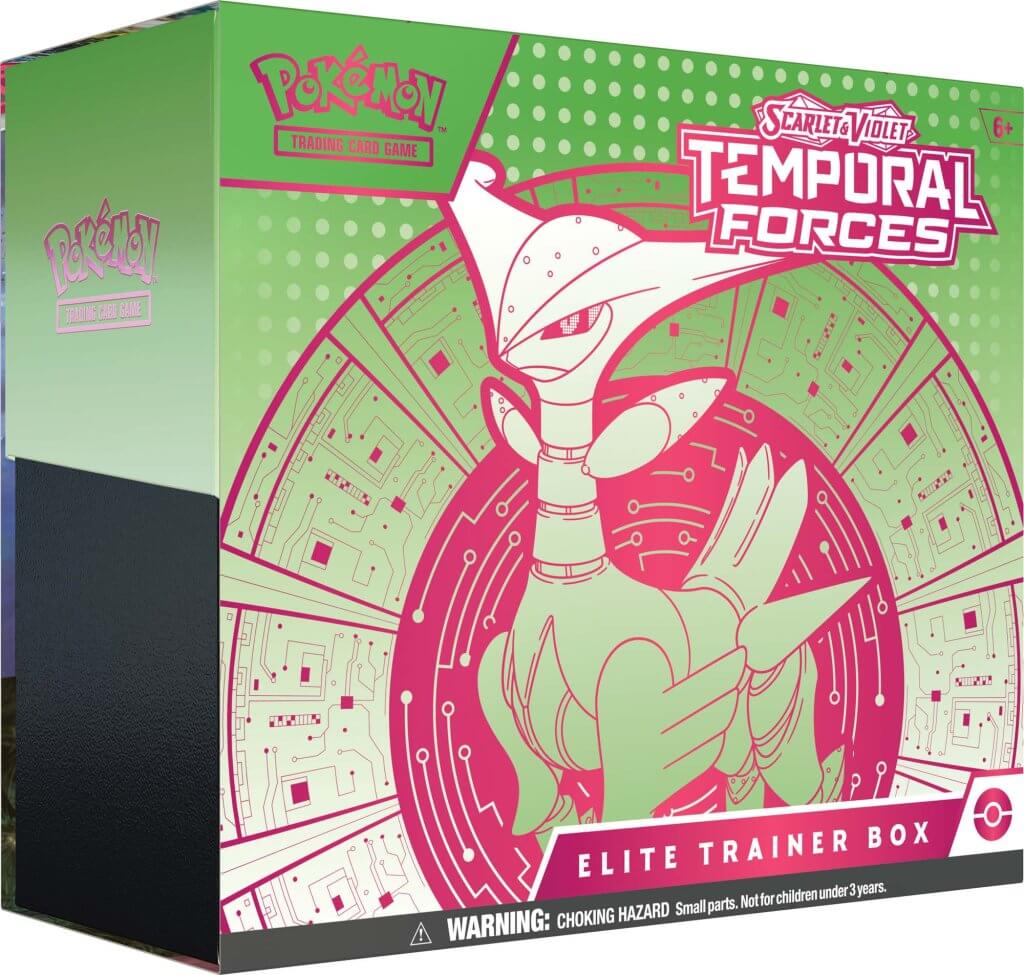 Pokémon TCG - Scarlet & Violet Temporal Forces Elite Trainer Box (Twin Pack) (12 April Preorder)
