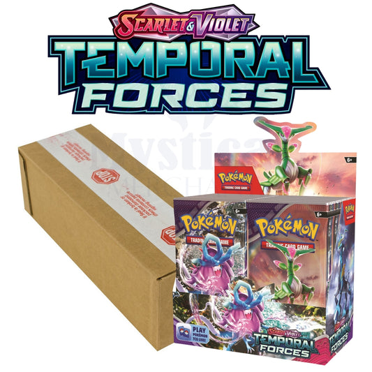 Pokémon TCG - Scarlet & Violet Temporal Forces Booster Box Case (Preorder)