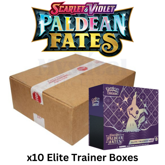 Pokémon TCG - Scarlet & Violet - Paldean Fates Elite Trainer Box Case