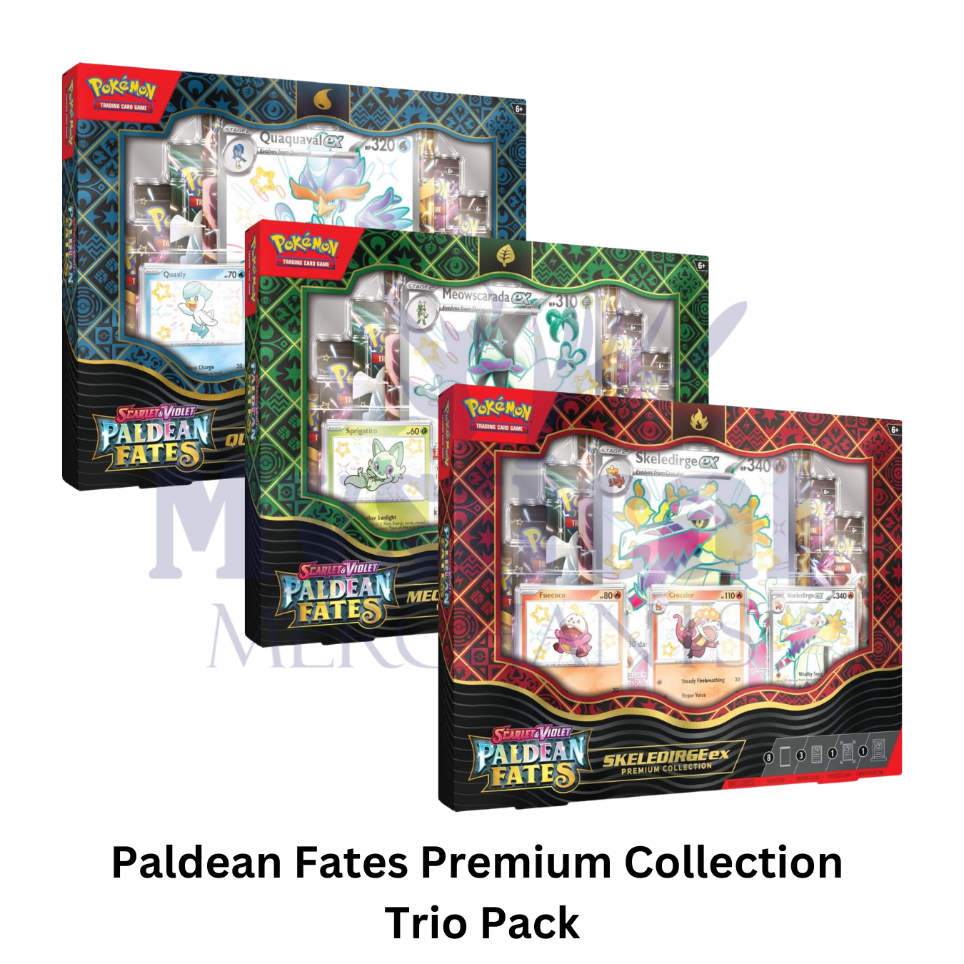 Pokémon TCG - Scarlet & Violet - Paldean Fates Premium Collection x3 (22 February Preorder)