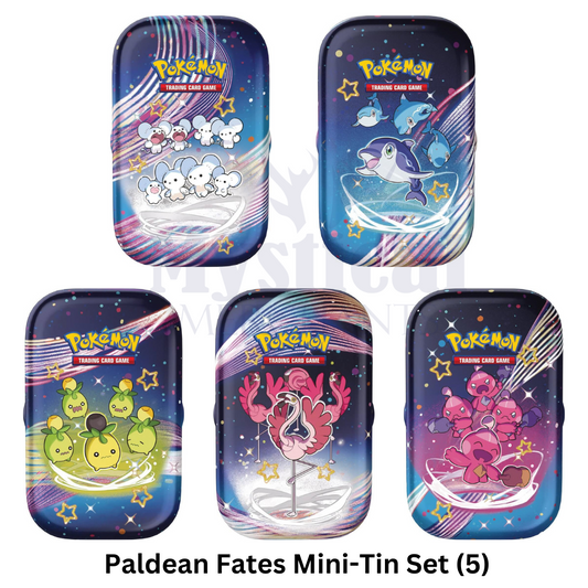 Pokémon TCG - Scarlet & Violet - Paldean Fates Mini Tin x5