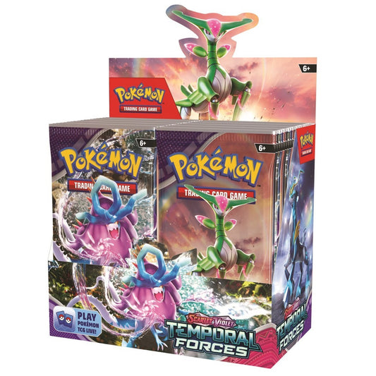 Pokémon TCG - Scarlet & Violet Temporal Forces Booster Box Case (Preorder)