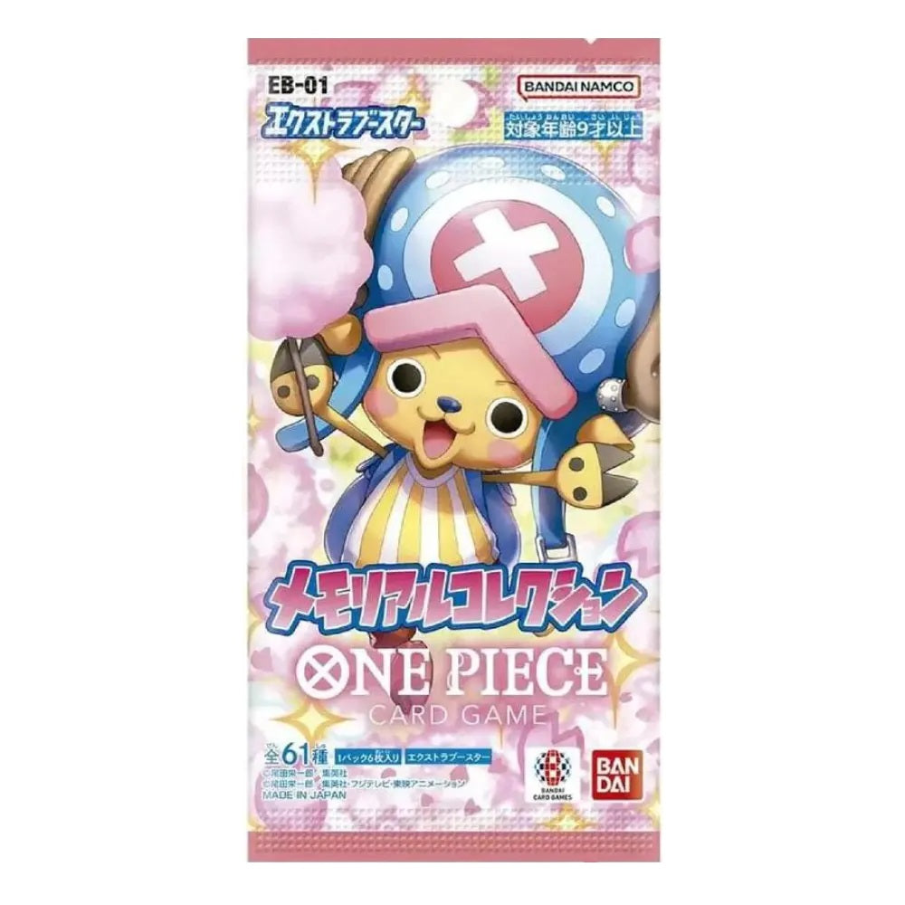 Japanese One Piece Card Game - Memorial Collection Extra (EB-01) Booster Box (Preorder)