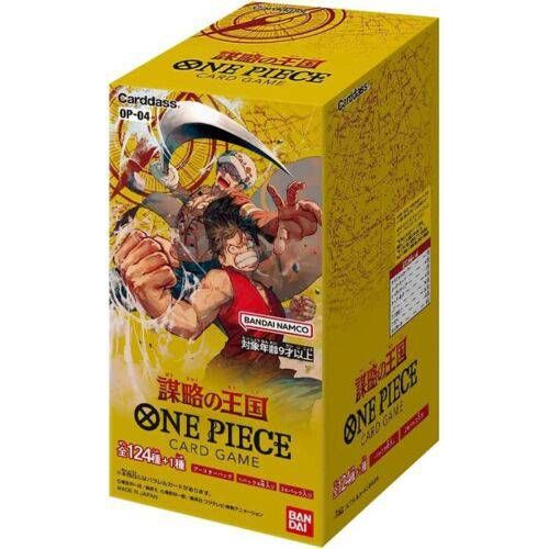 Japanese One Piece Card Game - Kingdom Of Intrigue (OP-04) Booster Box (Preorder)