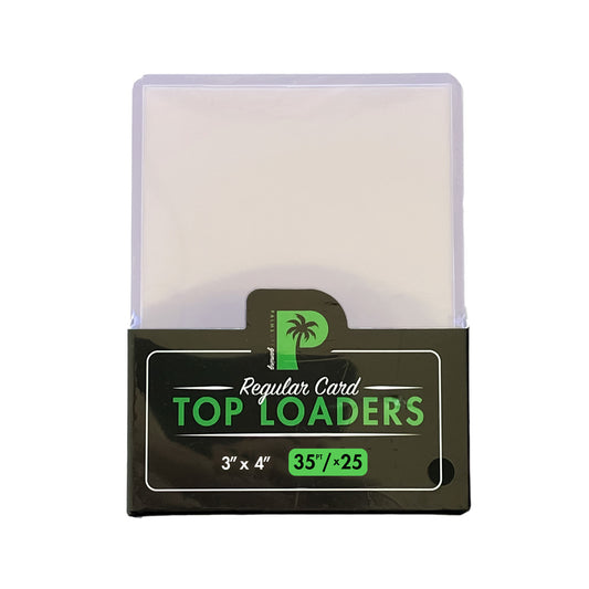 Palms Off Gaming - Toploader 3" x 4" (25 Pack)