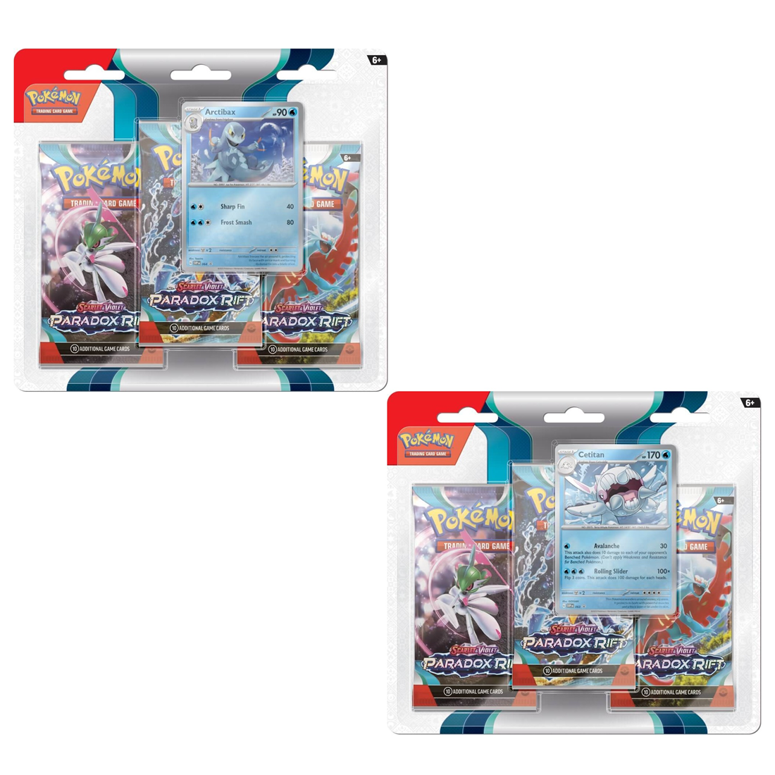 Pokémon TCG - Scarlet & Violet Paradox Rift Three-Booster Blister