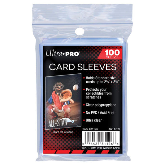 Ultra Pro - Clear Card Sleeves (100 Pack)