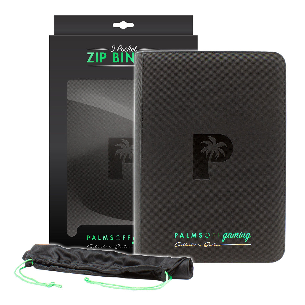 Palms Off Gaming - Collector's Series 9 Pocket Zip Trading Card Binder